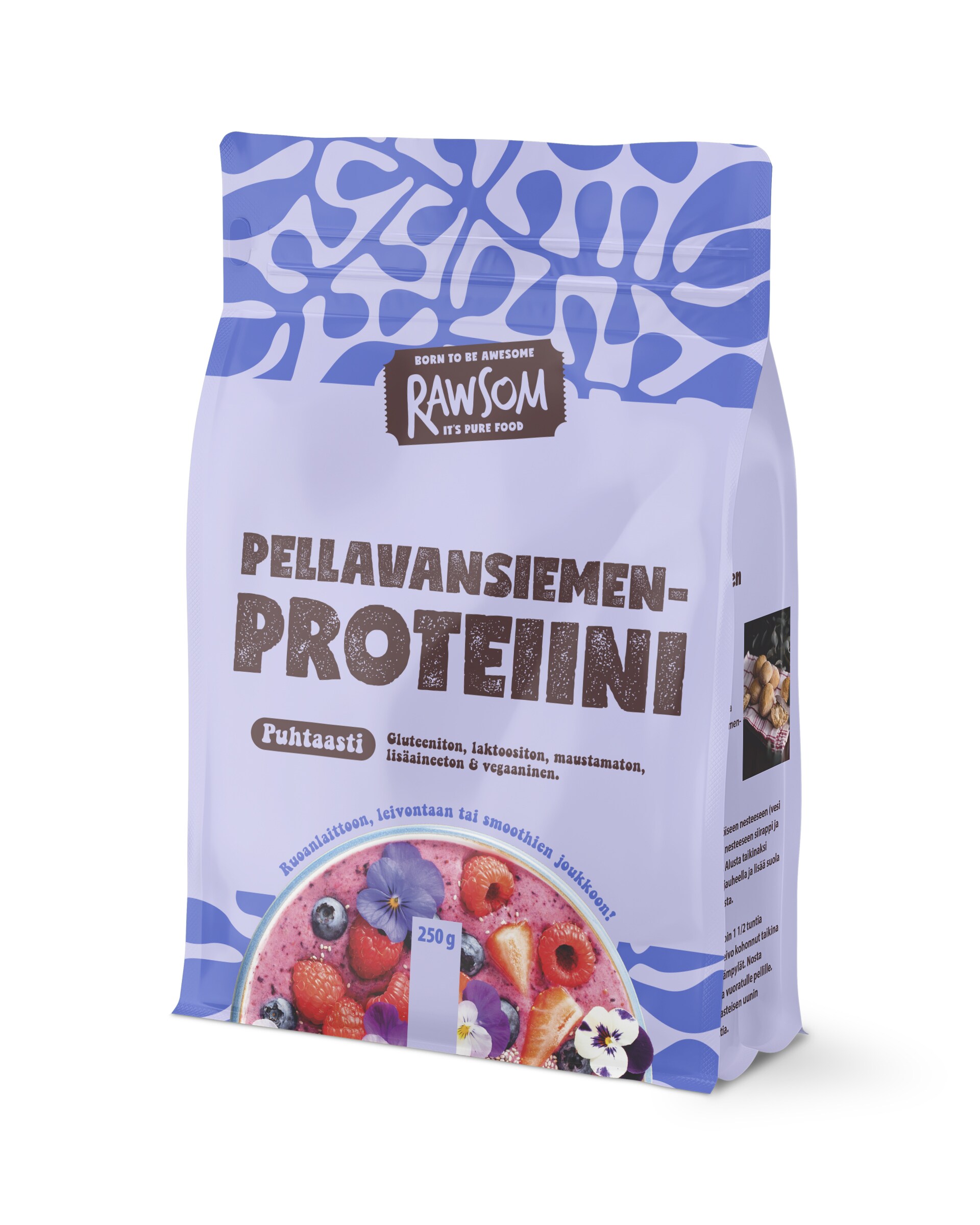 Rawsom Pellavansiemenproteiini