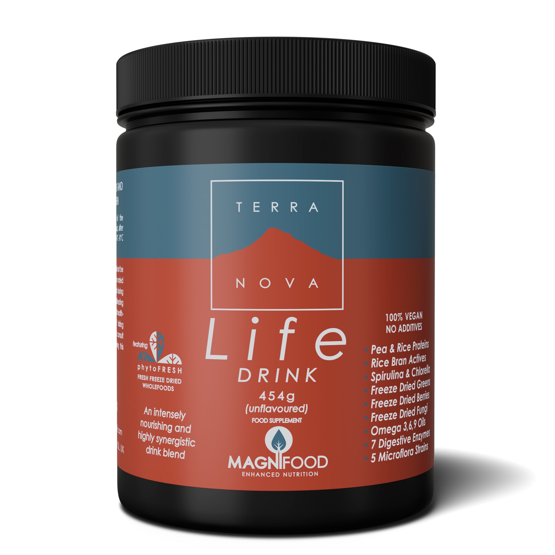 Terranova Life Drink -ravintojauhe 454 g