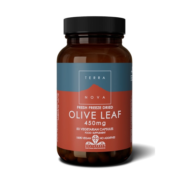 Terranova Olive Leaf Oliivinlehti 450 mg