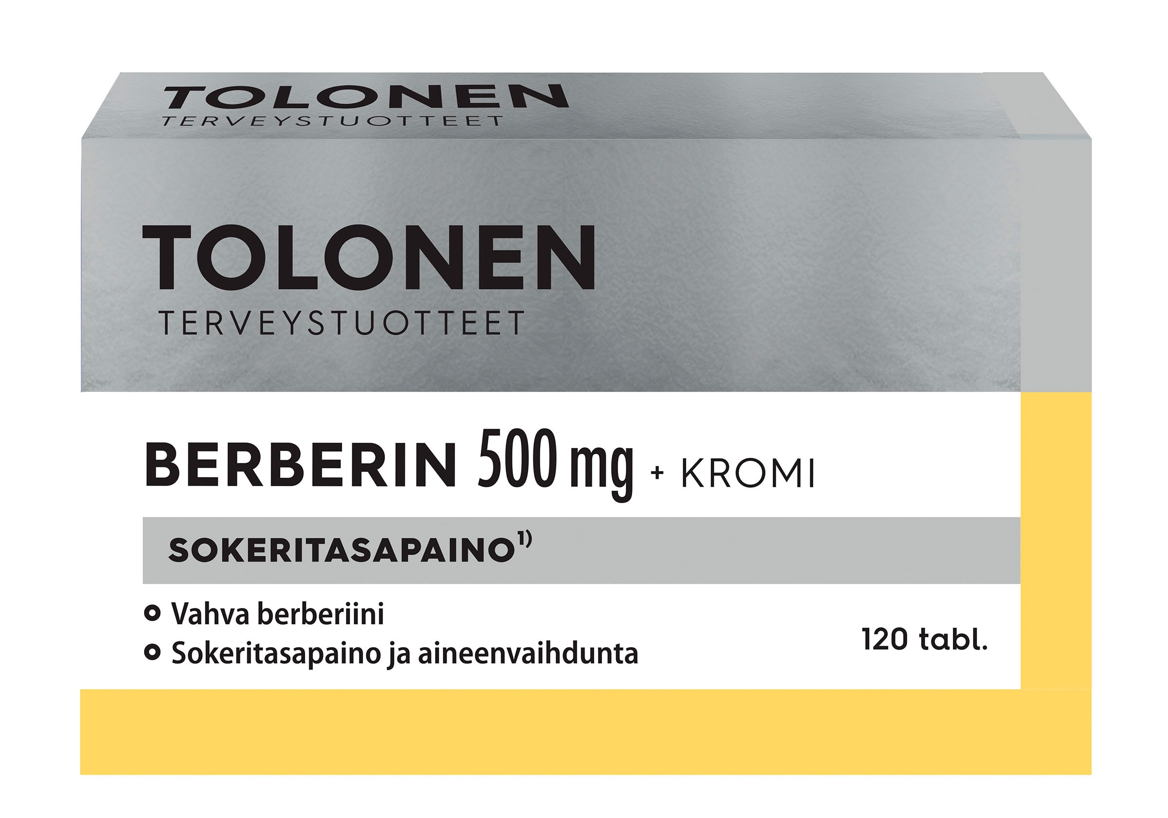 Tolonen Berberin 500 mg + Kromi