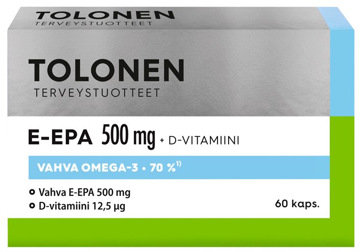 Tolonen E-EPA+D 500 mg
