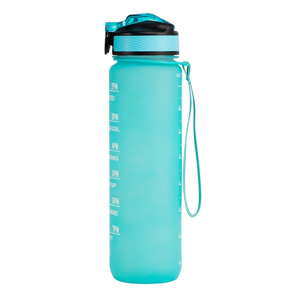 Motivaatiopullo turkoosi 1000 ml 