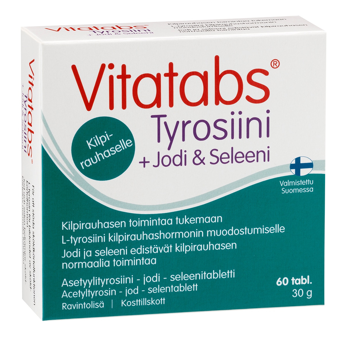 Vitatabs Tyrosiini + Jodi&Seleeni 60 tab