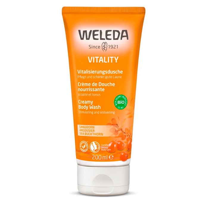 Weleda Sea Buckthorn Vitality Creamy Body Wash suihkuvoide
